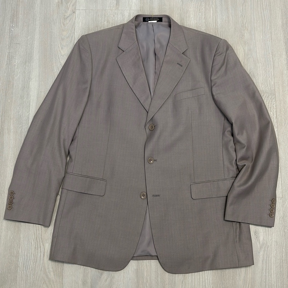 🔥BUNDLESALE Mens 46L Casa Vincente hand tailored sports coat suit jacket blazer